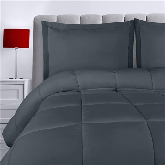 Queen Comforter Set with 2 Pillow Shams - Bedding Comforter Sets - Picture 6 of 7